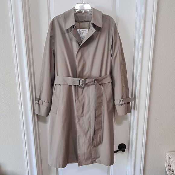 London Fog Trench Coat, Maincoats, with Removable Liner, 40R - Picture 2 of 13